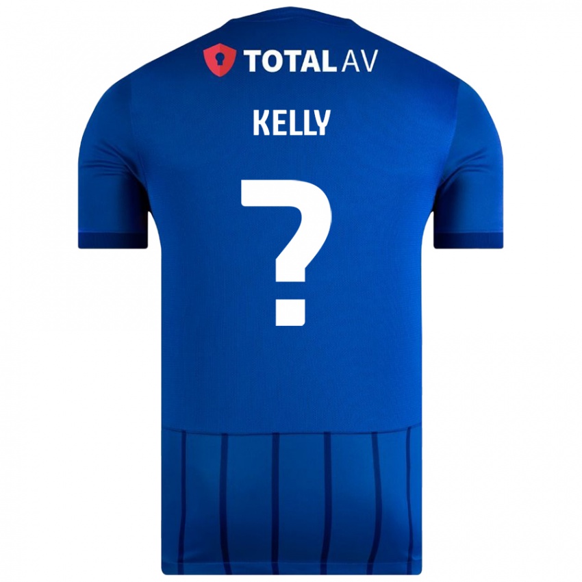 Niño Camiseta Liam Kelly #0 Azul 1ª Equipación 2024/25 La Camisa Argentina