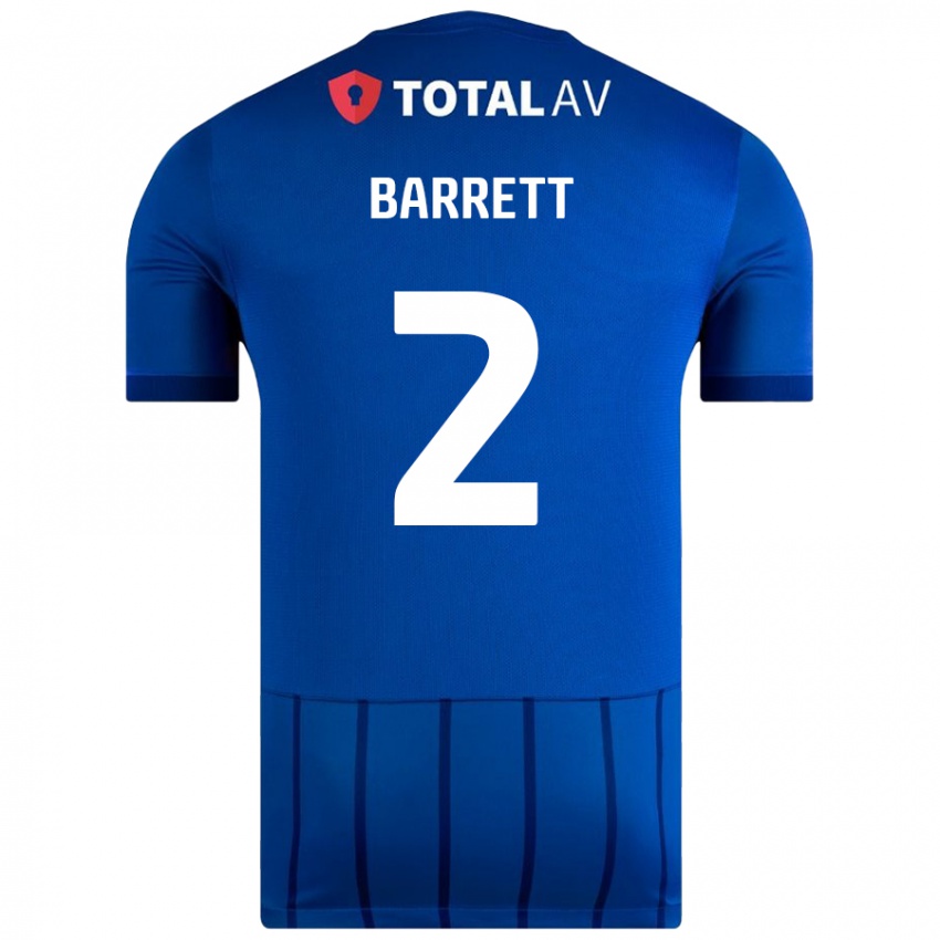 Niño Camiseta Nicole Barrett #2 Azul 1ª Equipación 2024/25 La Camisa Argentina