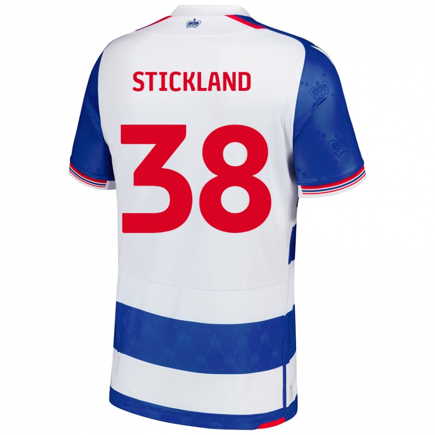 Niño Camiseta Michael Stickland #38 Azul Blanco 1ª Equipación 2024/25 La Camisa Argentina