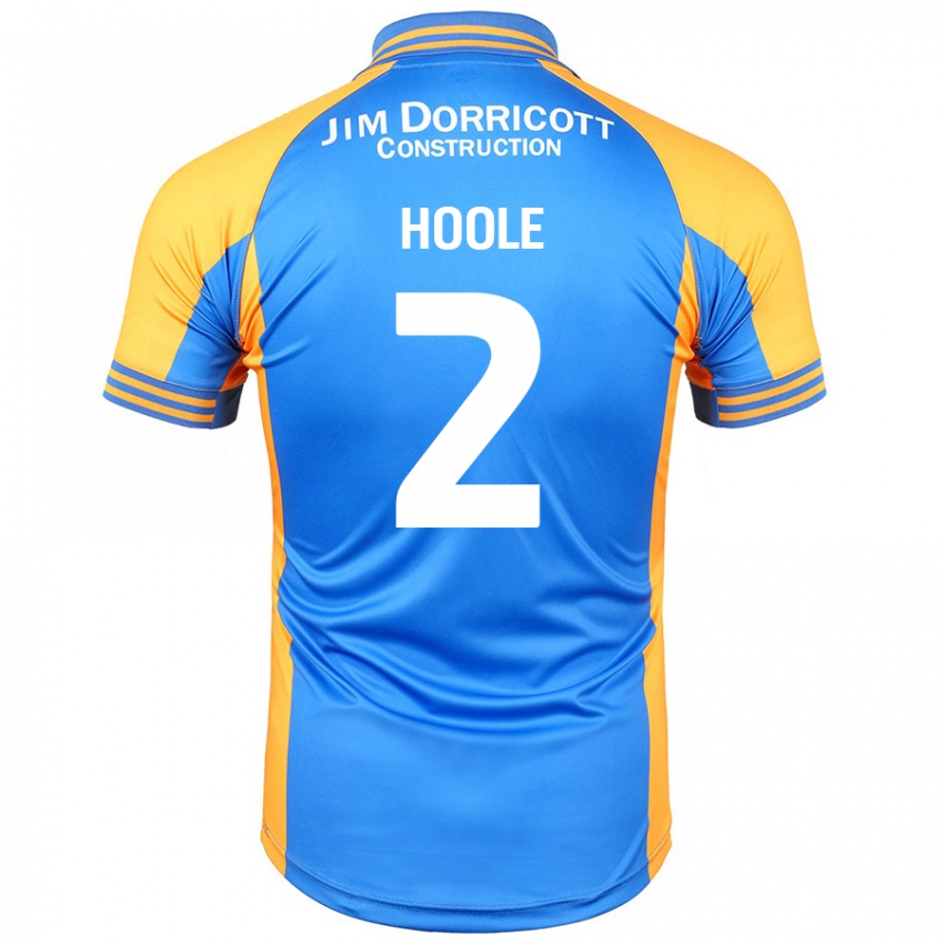 Niño Camiseta Luca Hoole #2 Azul Ámbar 1ª Equipación 2024/25 La Camisa Argentina