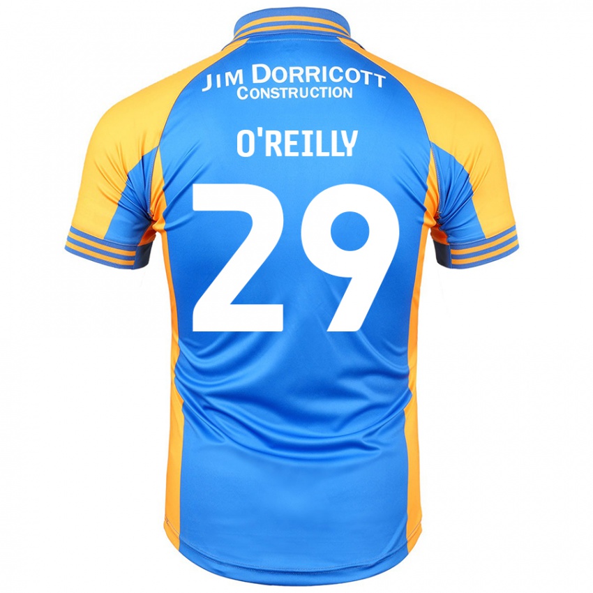 Niño Camiseta Tommi O'reilly #29 Azul Ámbar 1ª Equipación 2024/25 La Camisa Argentina