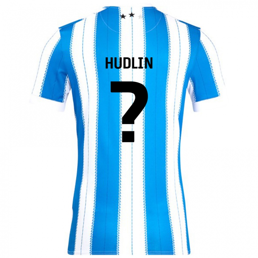 Niño Camiseta Kyle Hudlin #0 Azul Blanco 1ª Equipación 2024/25 La Camisa Argentina