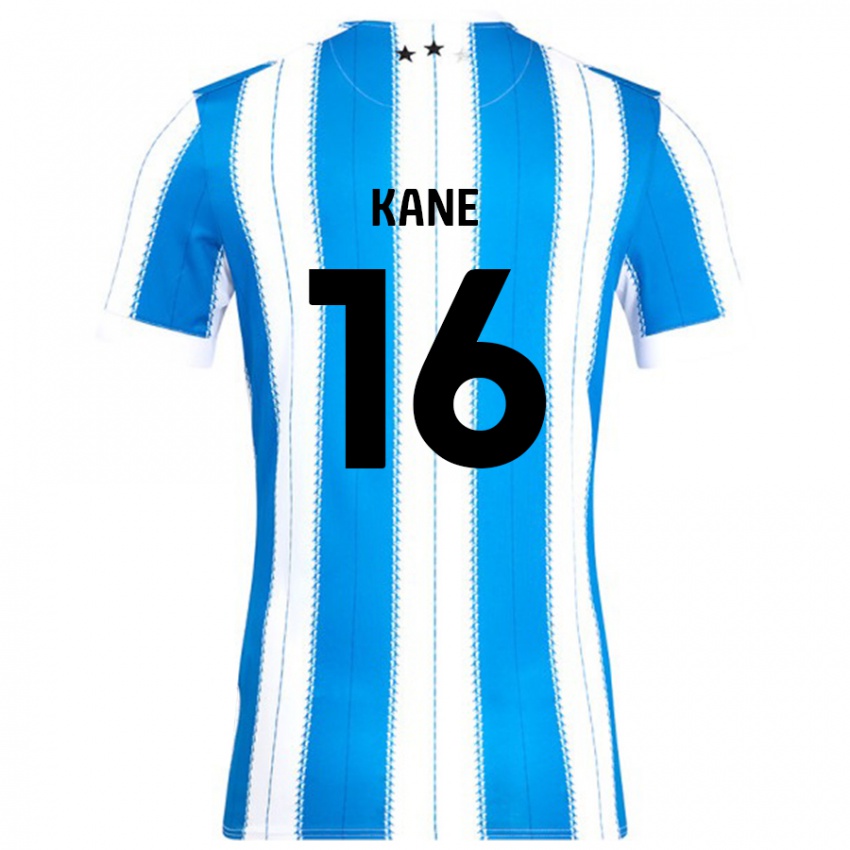 Niño Camiseta Herbie Kane #16 Azul Blanco 1ª Equipación 2024/25 La Camisa Argentina