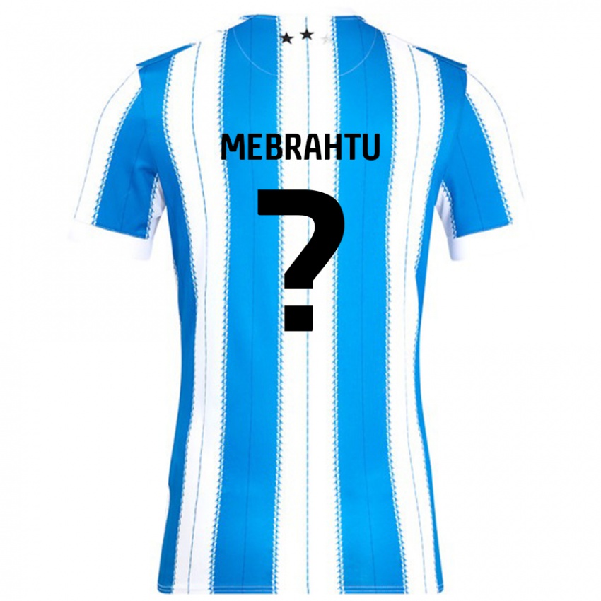 Niño Camiseta Milkyas Mebrahtu #0 Azul Blanco 1ª Equipación 2024/25 La Camisa Argentina