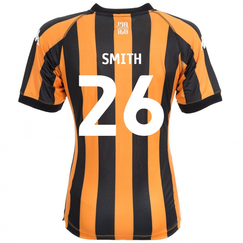 Niño Camiseta Andy Smith #26 Negro Ámbar 1ª Equipación 2024/25 La Camisa Argentina