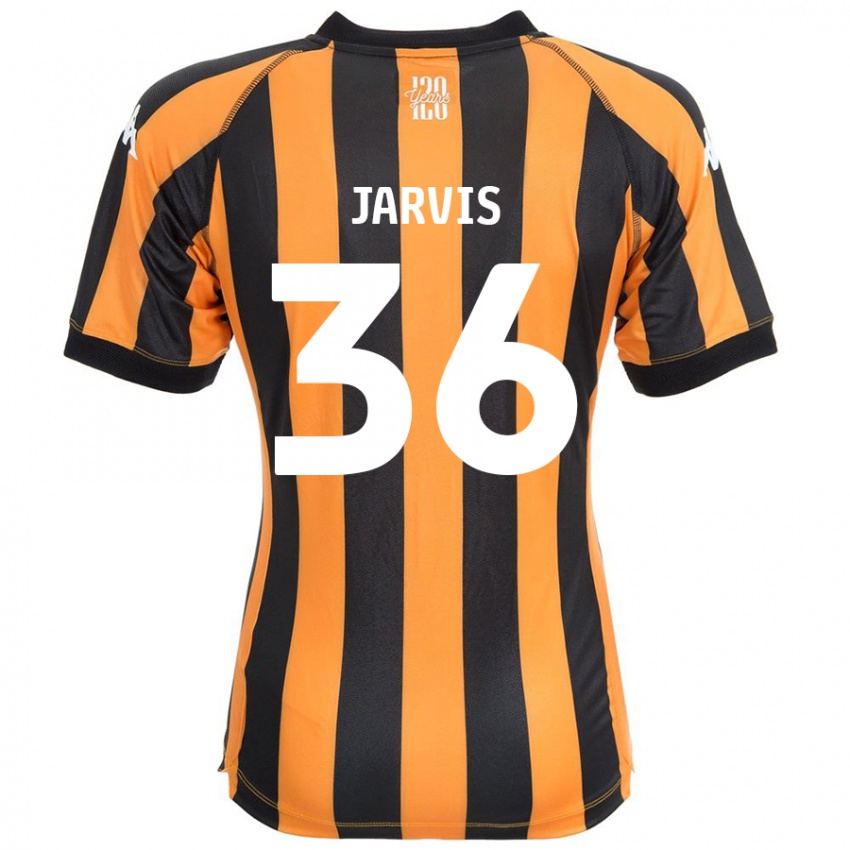 Niño Camiseta Will Jarvis #36 Negro Ámbar 1ª Equipación 2024/25 La Camisa Argentina