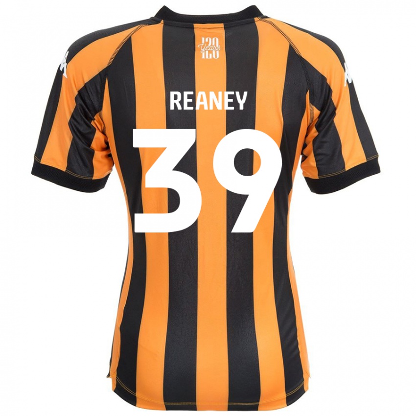 Niño Camiseta Mollie Reaney #39 Negro Ámbar 1ª Equipación 2024/25 La Camisa Argentina