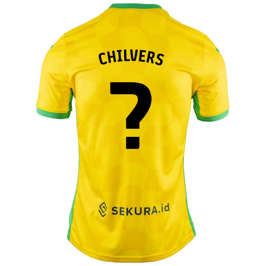 Niño Camiseta Toby Chilvers #0 Amarillo Verde 1ª Equipación 2024/25 La Camisa Argentina