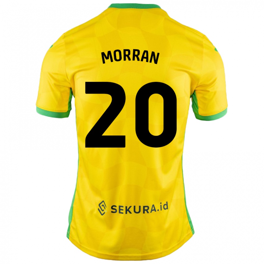 Niño Camiseta Eloise Morran #20 Amarillo Verde 1ª Equipación 2024/25 La Camisa Argentina