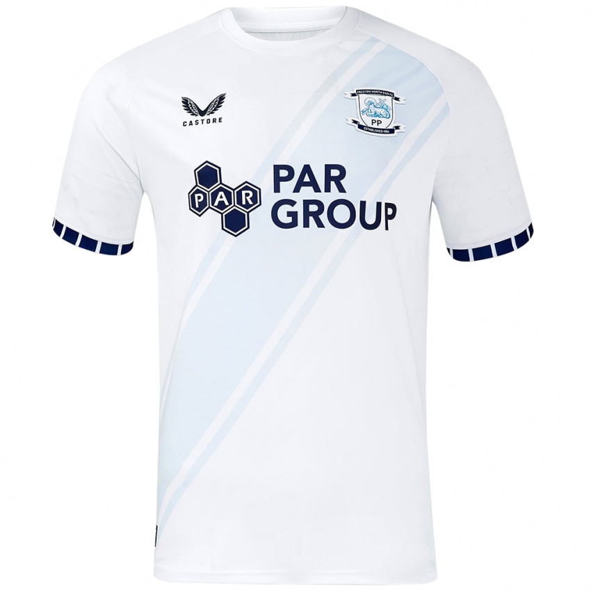 Niño Camiseta Callum Havard #0 Blanco 1ª Equipación 2024/25 La Camisa Argentina