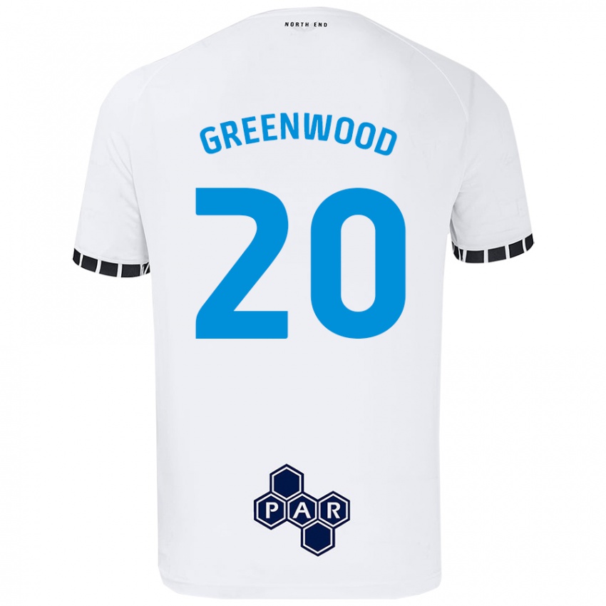 Niño Camiseta Sam Greenwood #20 Blanco 1ª Equipación 2024/25 La Camisa Argentina