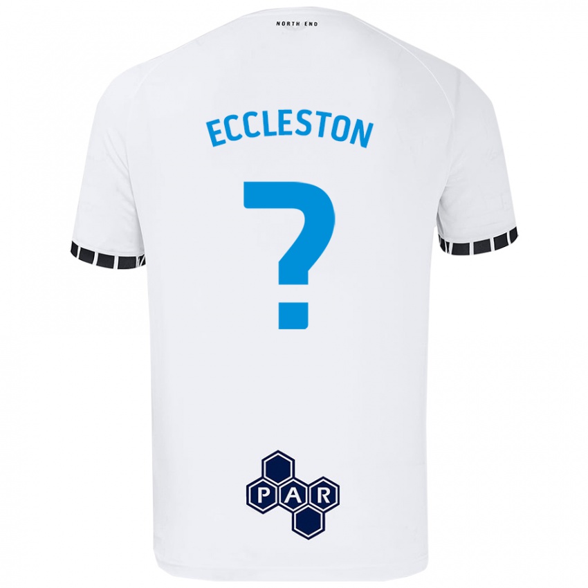 Niño Camiseta Ethan Eccleston #0 Blanco 1ª Equipación 2024/25 La Camisa Argentina