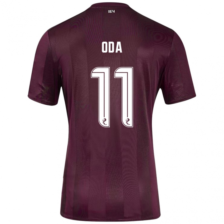 Niño Camiseta Yutaro Oda #11 Borgoña 1ª Equipación 2024/25 La Camisa Argentina