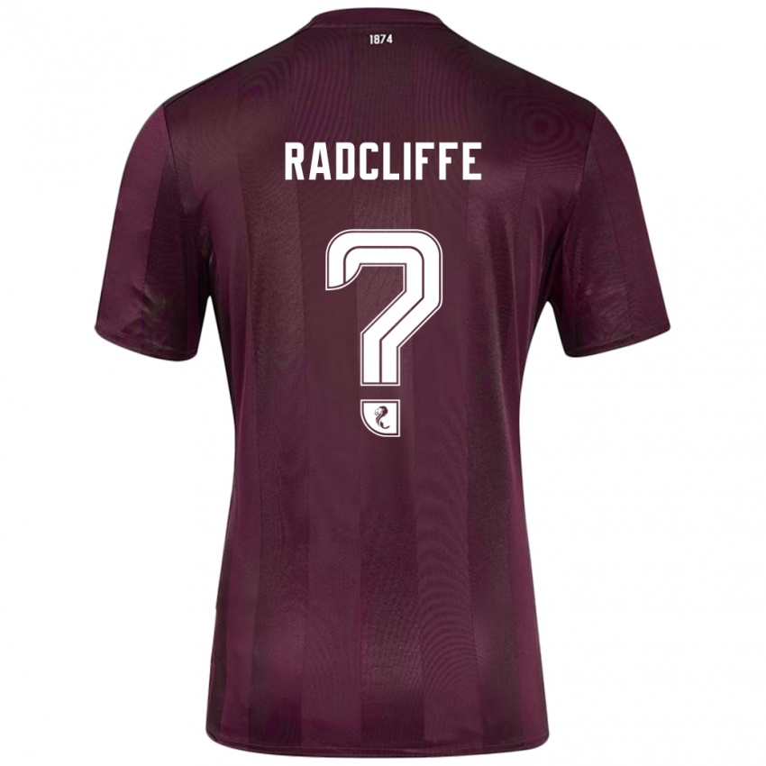 Niño Camiseta Josh Radcliffe #0 Borgoña 1ª Equipación 2024/25 La Camisa Argentina