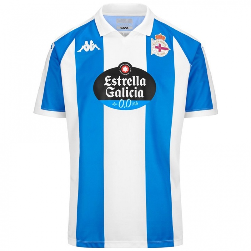 Niño Camiseta Rubén López #27 Azul Blanco 1ª Equipación 2024/25 La Camisa Argentina