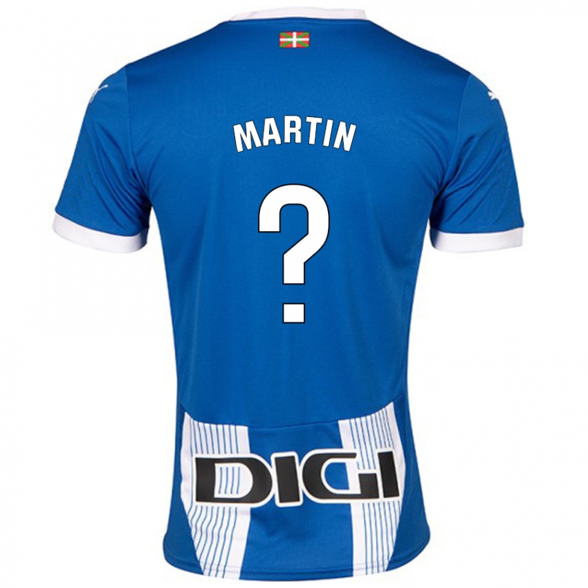 Niño Camiseta Carlos Martin #0 Azul 1ª Equipación 2024/25 La Camisa Argentina