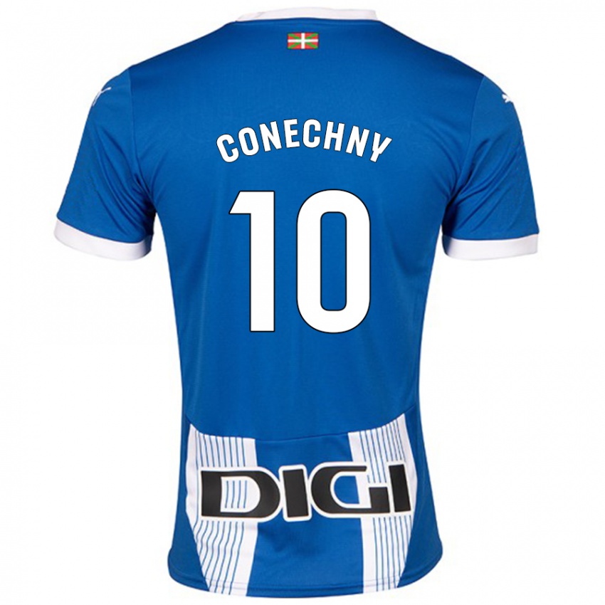 Niño Camiseta Tomás Conechny #10 Azul 1ª Equipación 2024/25 La Camisa Argentina