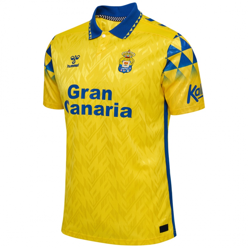 Niño Camiseta Kirian Rodríguez #20 Amarillo Azul 1ª Equipación 2024/25 La Camisa Argentina