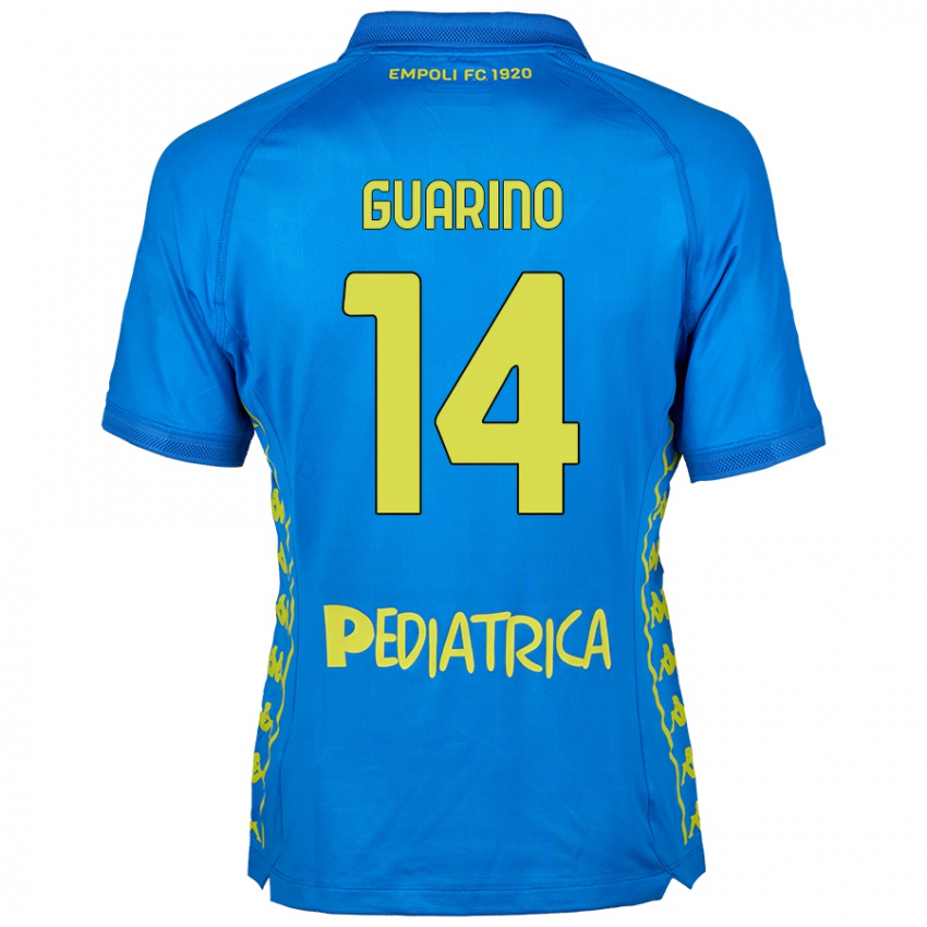 Niño Camiseta Gabriele Guarino #14 Azul 1ª Equipación 2024/25 La Camisa Argentina