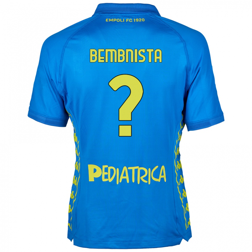 Niño Camiseta Dawid Bembnista #0 Azul 1ª Equipación 2024/25 La Camisa Argentina