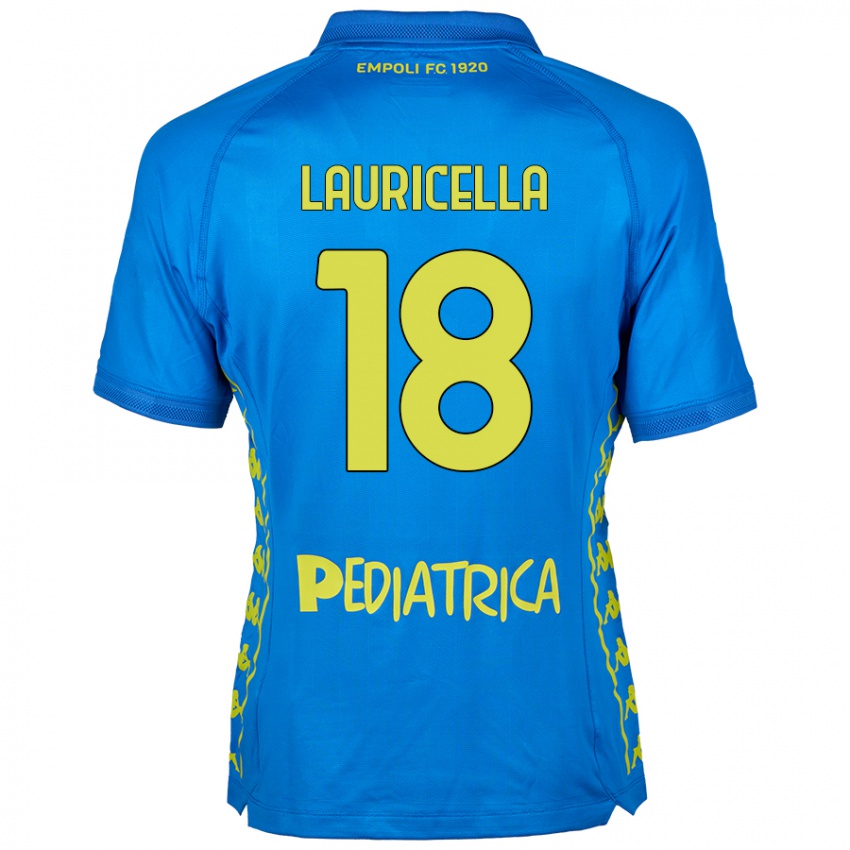 Niño Camiseta Giovanni Lauricella #18 Azul 1ª Equipación 2024/25 La Camisa Argentina