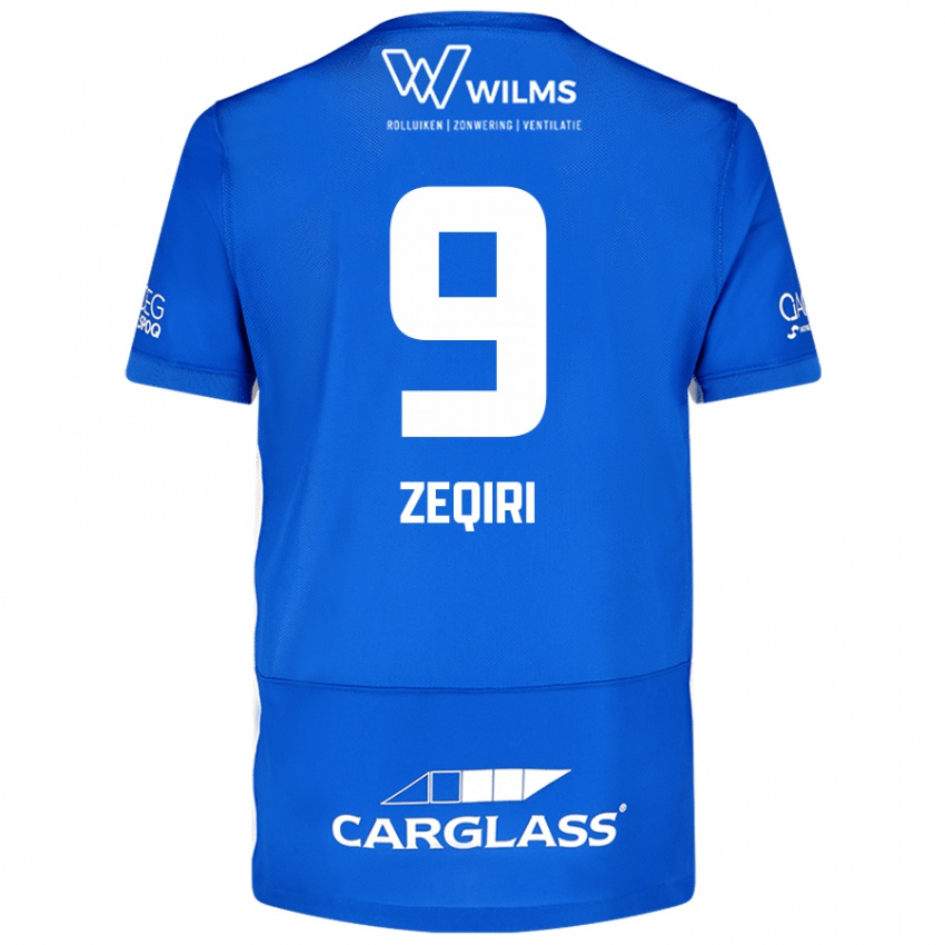 Niño Camiseta Andi Zeqiri #9 Azul 1ª Equipación 2024/25 La Camisa Argentina