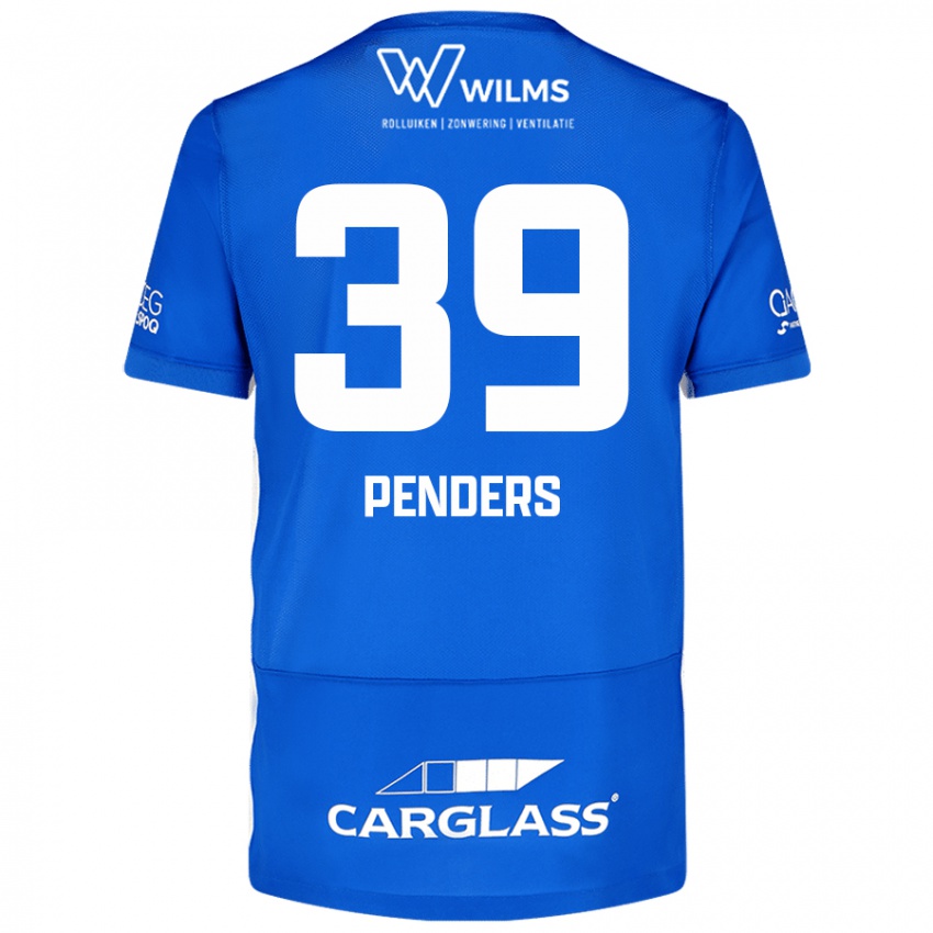 Niño Camiseta Mike Penders #39 Azul 1ª Equipación 2024/25 La Camisa Argentina