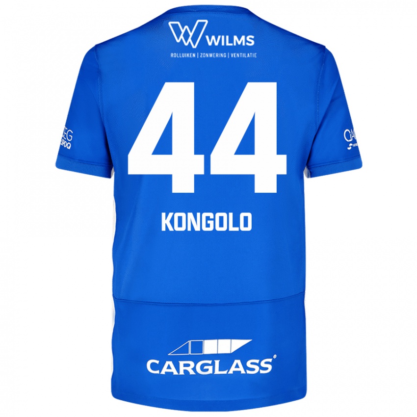 Niño Camiseta Josue Kongolo #44 Azul 1ª Equipación 2024/25 La Camisa Argentina