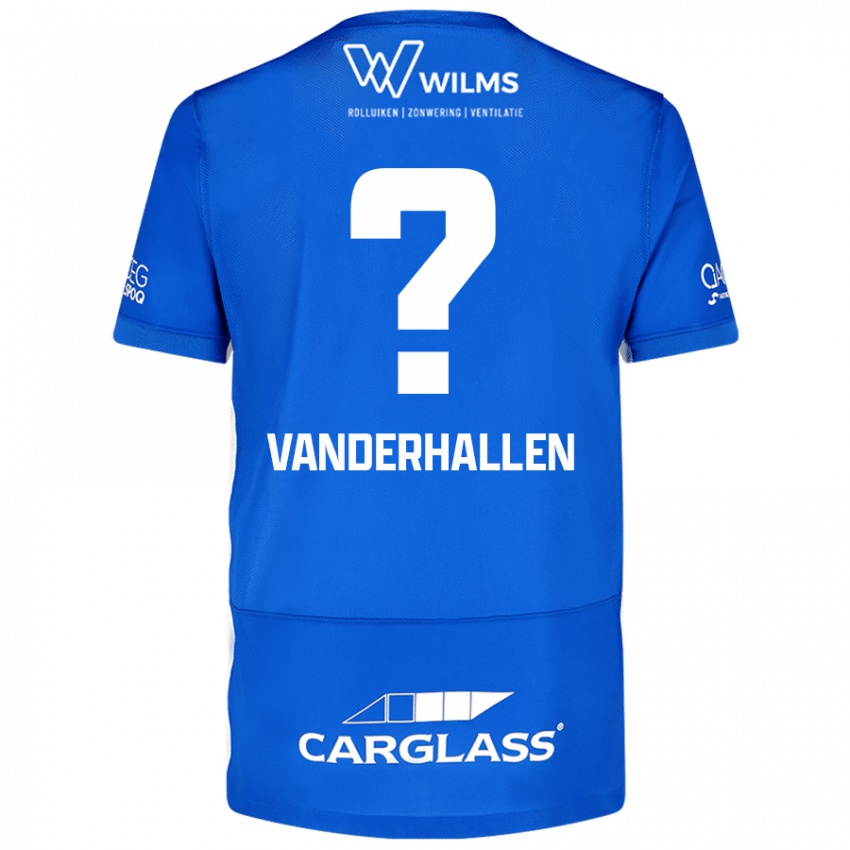 Niño Camiseta Yari Vanderhallen #0 Azul 1ª Equipación 2024/25 La Camisa Argentina