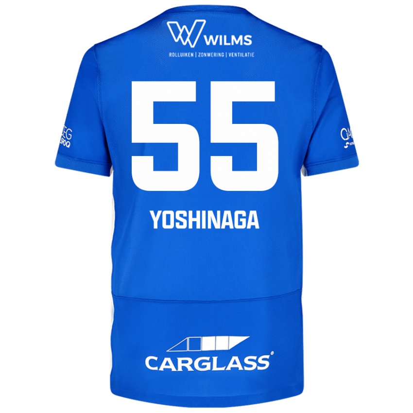 Niño Camiseta Yumeki Yoshinaga #55 Azul 1ª Equipación 2024/25 La Camisa Argentina