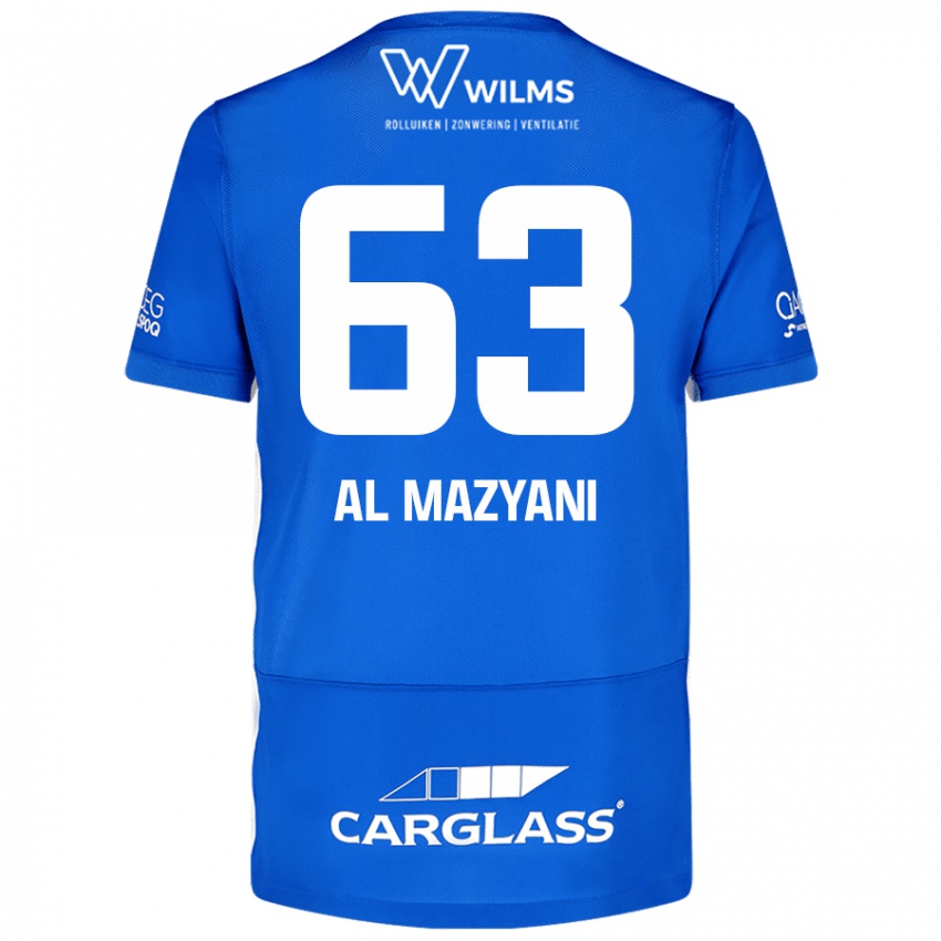 Niño Camiseta Faissal Al Mazyani #63 Azul 1ª Equipación 2024/25 La Camisa Argentina