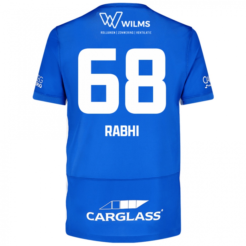 Niño Camiseta Ayman Rabhi #68 Azul 1ª Equipación 2024/25 La Camisa Argentina