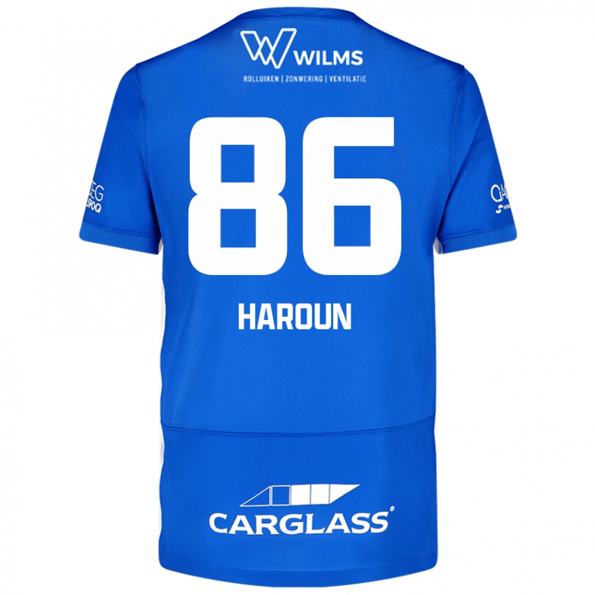 Niño Camiseta Kenan Haroun #86 Azul 1ª Equipación 2024/25 La Camisa Argentina