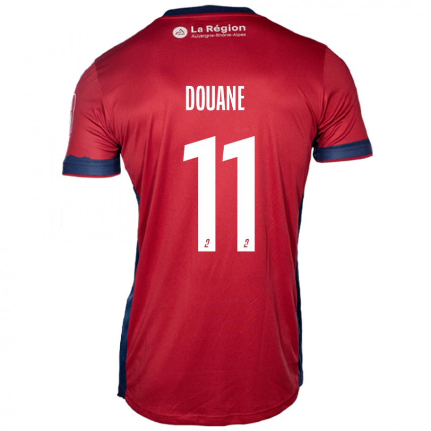 Niño Camiseta Maïdine Douane #11 Borgoña Claro 1ª Equipación 2024/25 La Camisa Argentina