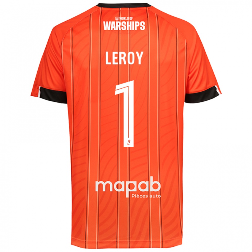 Niño Camiseta Benjamin Leroy #1 Naranja 1ª Equipación 2024/25 La Camisa Argentina