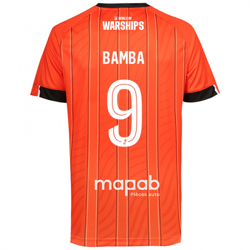 Niño Camiseta Mohamed Bamba #9 Naranja 1ª Equipación 2024/25 La Camisa Argentina