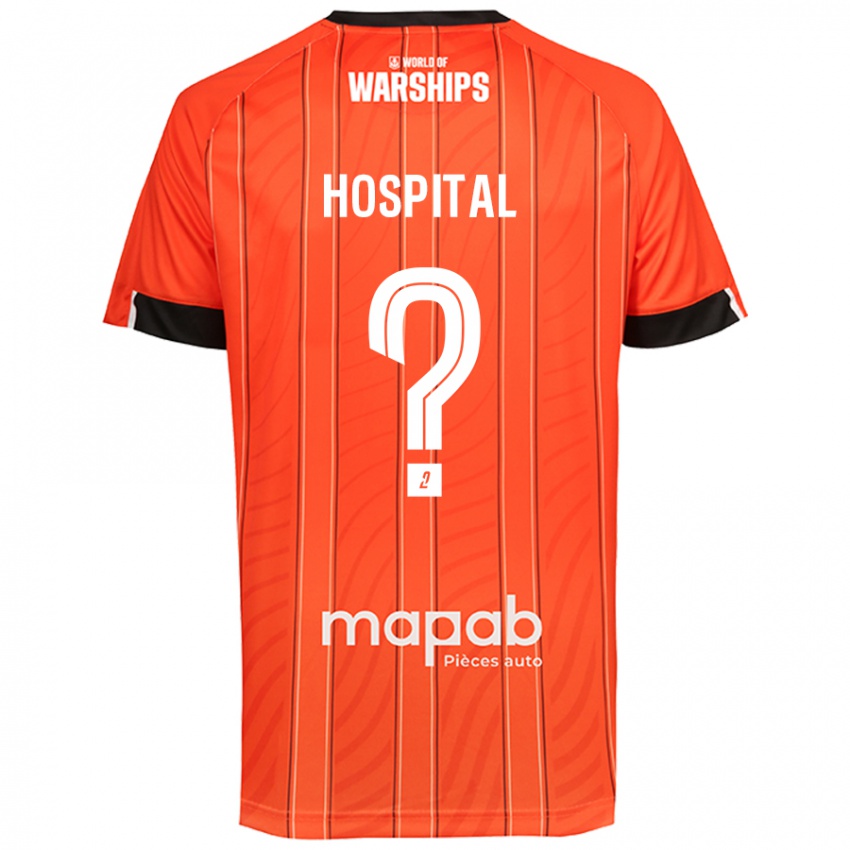 Niño Camiseta Alex Hospital #0 Naranja 1ª Equipación 2024/25 La Camisa Argentina