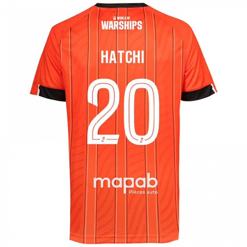 Niño Camiseta Jérémy Hatchi #20 Naranja 1ª Equipación 2024/25 La Camisa Argentina