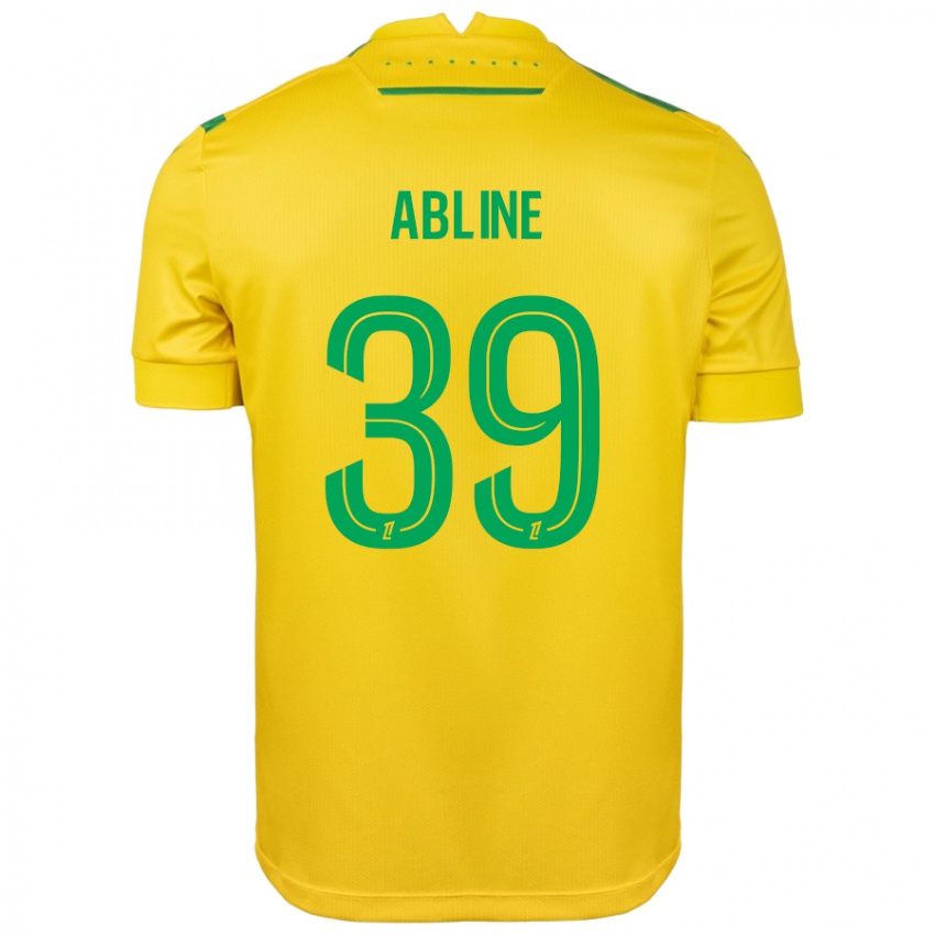 Niño Camiseta Matthis Abline #39 Amarillo Verde 1ª Equipación 2024/25 La Camisa Argentina