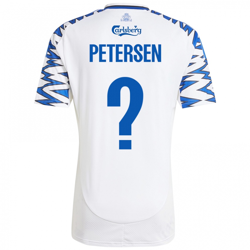 Niño Camiseta Frederik Petersen #0 Blanco Azul Cielo 1ª Equipación 2024/25 La Camisa Argentina