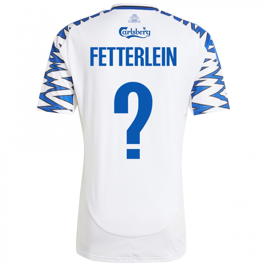 Niño Camiseta Sean Fetterlein #0 Blanco Azul Cielo 1ª Equipación 2024/25 La Camisa Argentina