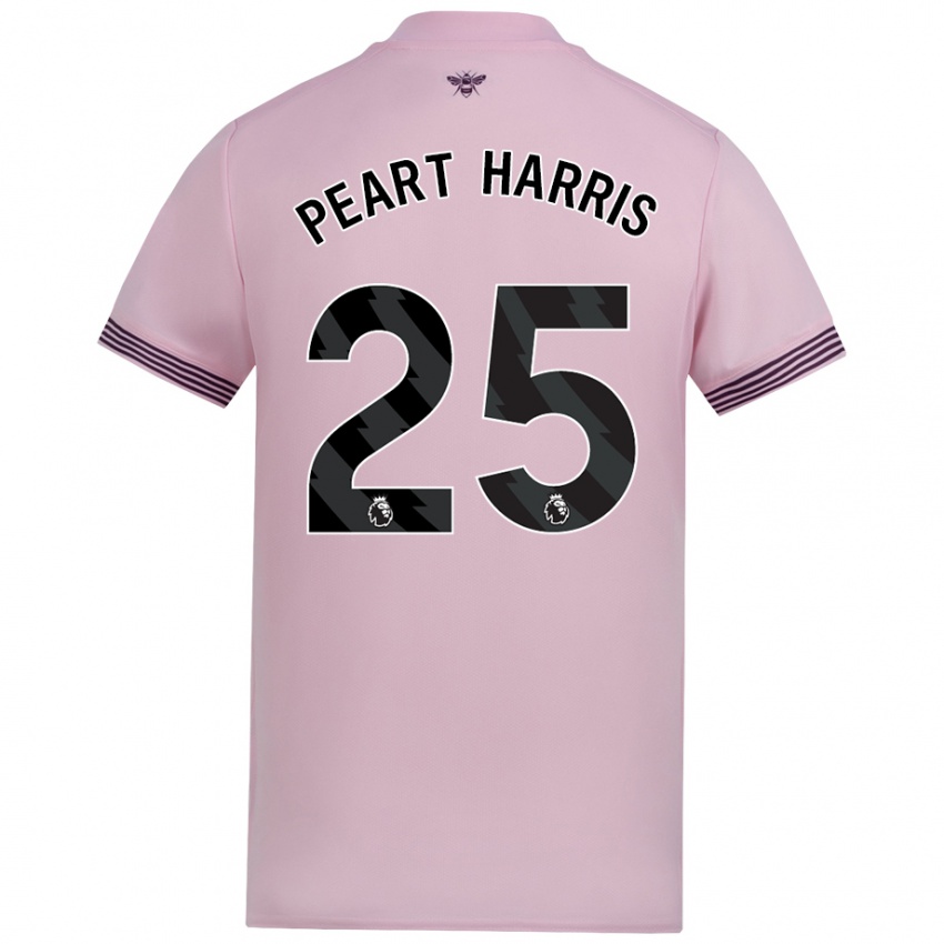 Niño Camiseta Myles Peart-Harris #25 Rosa 2ª Equipación 2024/25 La Camisa Argentina