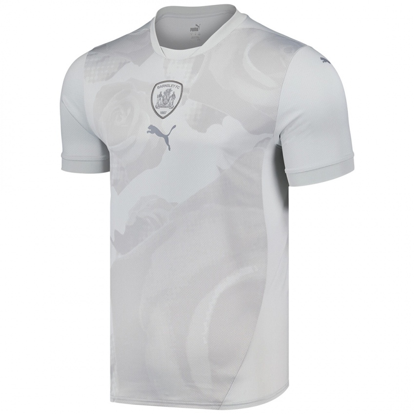 Niño Camiseta Leo Farrell #0 Gris Plata 2ª Equipación 2024/25 La Camisa Argentina