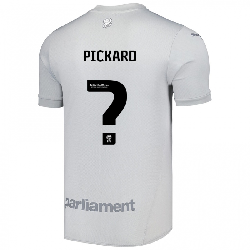 Niño Camiseta Hayden Pickard #0 Gris Plata 2ª Equipación 2024/25 La Camisa Argentina