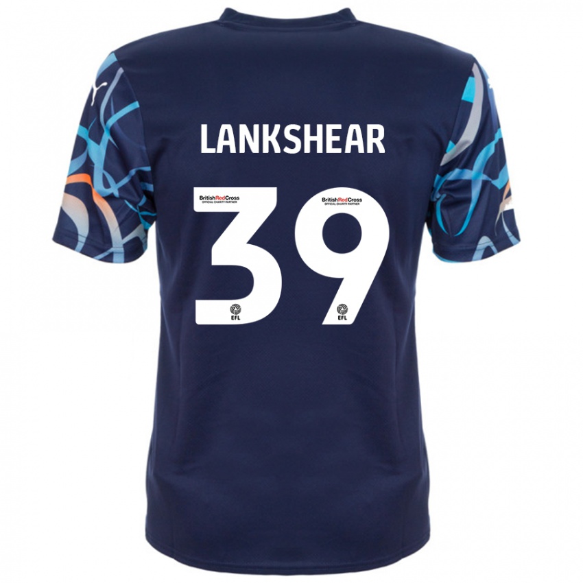 Niño Camiseta Alex Lankshear #39 Azul Marino 2ª Equipación 2024/25 La Camisa Argentina