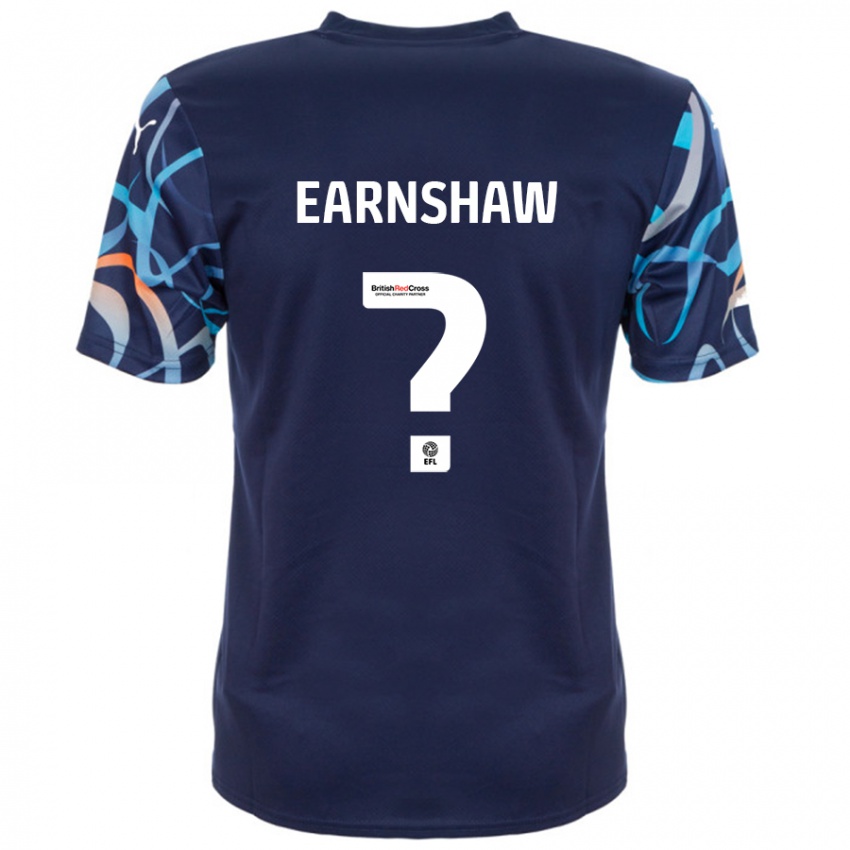 Niño Camiseta Alice Earnshaw #0 Azul Marino 2ª Equipación 2024/25 La Camisa Argentina