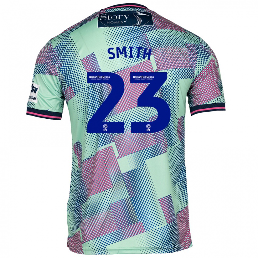 Niño Camiseta Jude Smith #23 Verde 2ª Equipación 2024/25 La Camisa Argentina