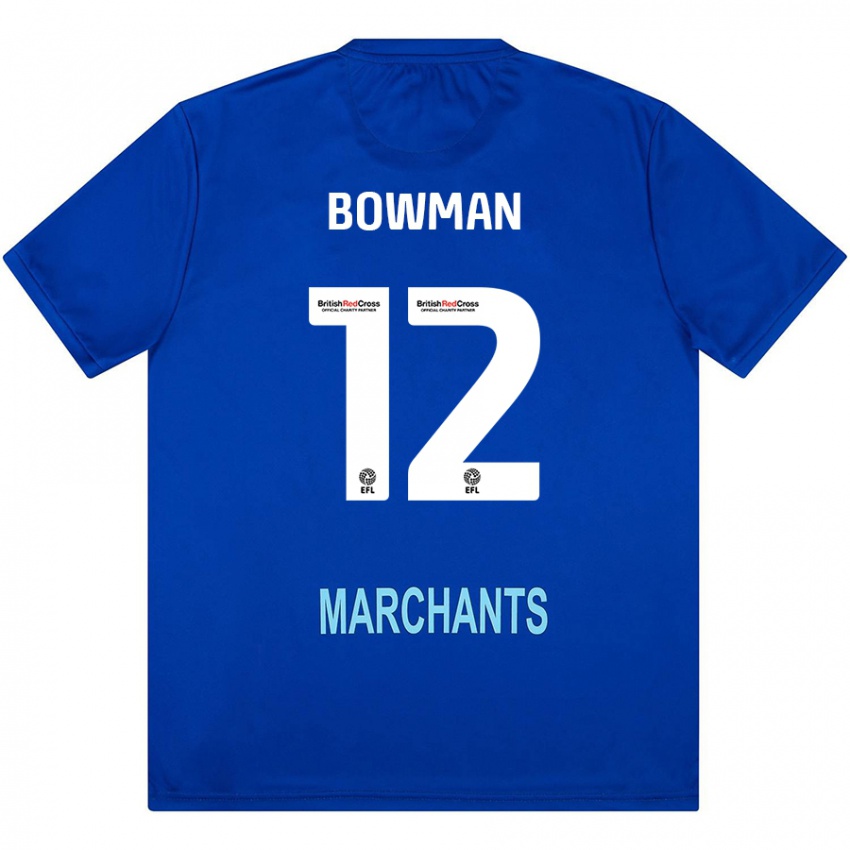 Niño Camiseta Ryan Bowman #12 Verde 2ª Equipación 2024/25 La Camisa Argentina