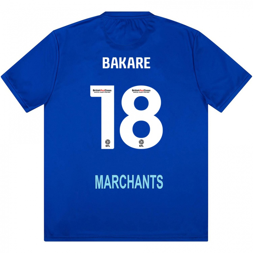 Niño Camiseta Ibrahim Bakare #18 Verde 2ª Equipación 2024/25 La Camisa Argentina