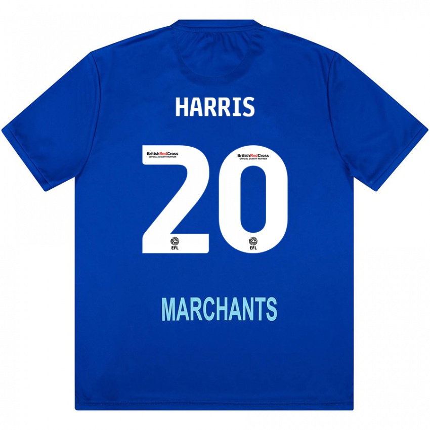 Niño Camiseta Max Harris #20 Verde 2ª Equipación 2024/25 La Camisa Argentina